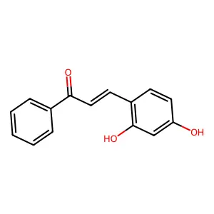 Compound C15H12O3 structure