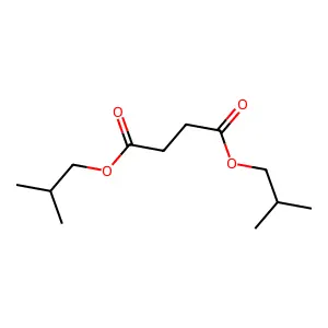Diisobutyl succinate structure