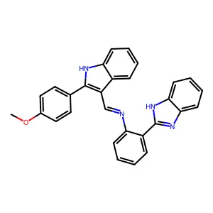 Compound C29H22N4O structure