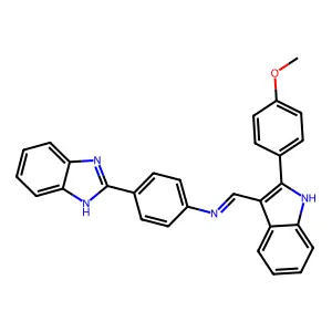 Compound C29H22N4O structure