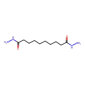 Sebacic acid dihydrazide structure