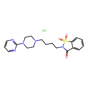 Ipsapirone hydrochloride structure