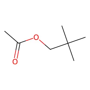 Neopentyl acetate structure