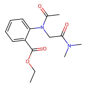 ethyl 2-[acetyl-[2-(dimethylamino)-2-oxoethyl]amino]benzoate structure