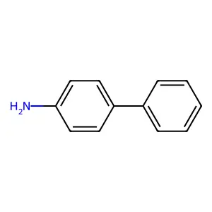 4-Aminobiphenyl structure