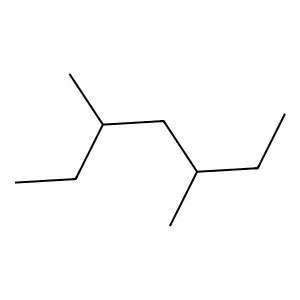 3,5-DIMETHYLHEPTANE structure