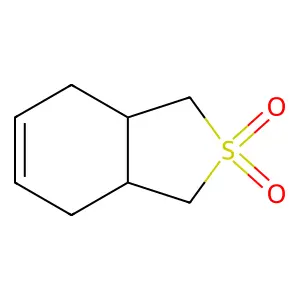 1,3,3a,4,7,7a-hexahydro-2-benzothiophene 2,2-dioxide structure