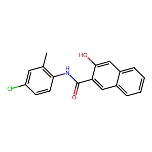 Compound C18H14ClNO2 structure