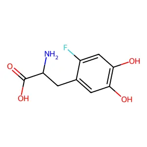 FLUORODOPA F 18 structure