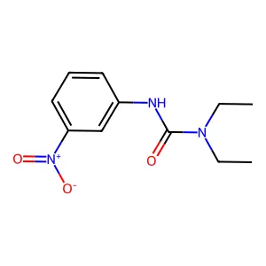 1,1-diethyl-3-(3-nitrophenyl)urea structure