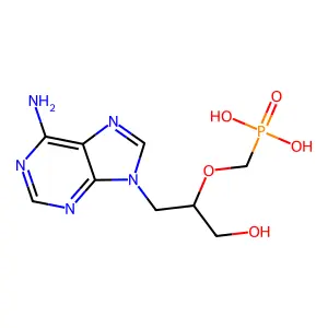 Compound C9H14N5O5P structure