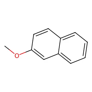 2-METHOXYNAPHTHALENE structure