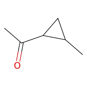 1-(2-methylcyclopropyl)ethan-1-one structure
