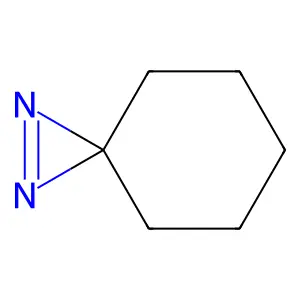 1,2-diazaspiro[2.5]oct-1-ene structure