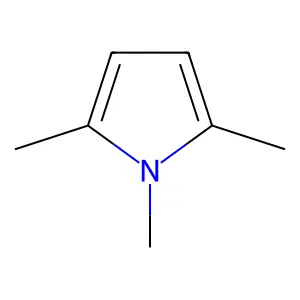 1,2,5-Trimethylpyrrole structure