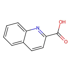 Quinoline-2-carboxylic acid structure