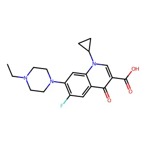 Enrofloxacin structure
