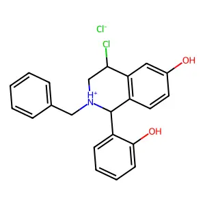 Compound C22H21Cl2NO2 structure