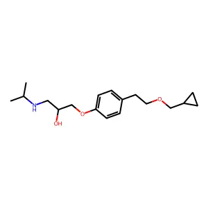Levobetaxolol structure