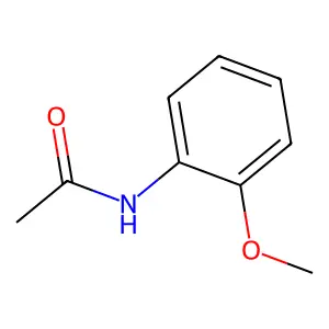 N-(2-Methoxyphenyl)acetamide structure