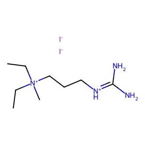 Compound C9H24I2N4 structure