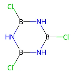 Compound B3Cl3H3N3 structure