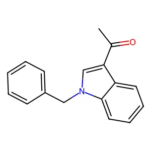 1-(1-benzyl-1H-indol-3-yl)ethanone structure
