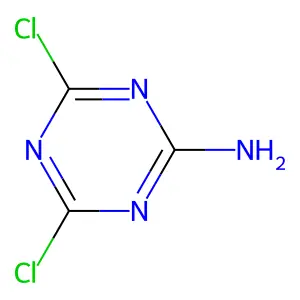 Compound C3H2Cl2N4 structure