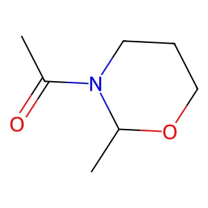 1-(2-methyl-1,3-oxazinan-3-yl)ethanone structure