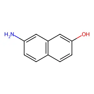 7-Amino-2-naphthol structure
