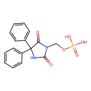 Fosphenytoin structure
