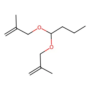1,1-bis(2-methylprop-2-enoxy)butane structure