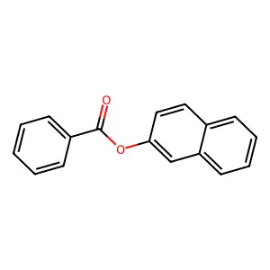 Compound C17H12O2 structure