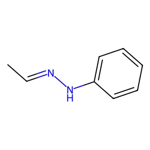 Acetaldehyde phenylhydrazone structure