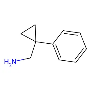 (1-phenylcyclopropyl)methanamine structure
