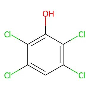 Compound C6H2Cl4O structure