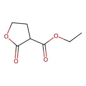 ethyl 2-oxooxolane-3-carboxylate structure