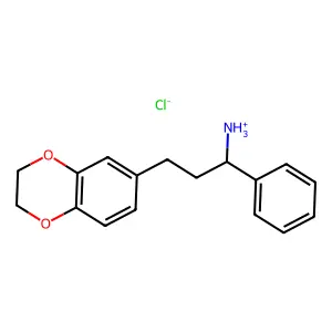 Compound C17H20ClNO2 structure