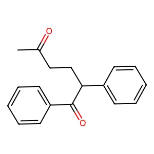 1,2-diphenylhexane-1,5-dione structure