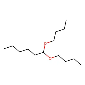1,1-Dibutoxyhexane structure