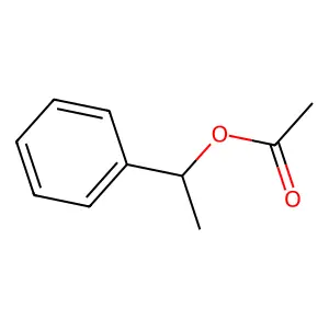 1-Phenylethyl acetate structure