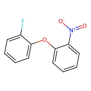 1-(2-fluorophenoxy)-2-nitrobenzene structure