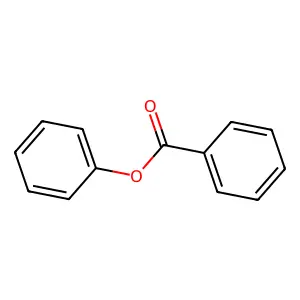 PHENYL BENZOATE structure