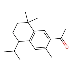 1-(3,8,8-trimethyl-5-propan-2-yl-6,7-dihydro-5H-naphthalen-2-yl)ethanone structure