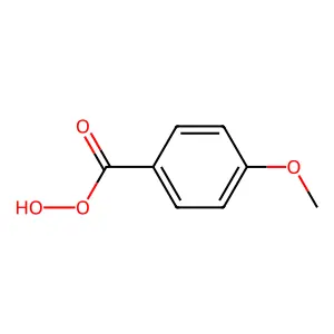 p-Methoxyperbenzoic acid structure