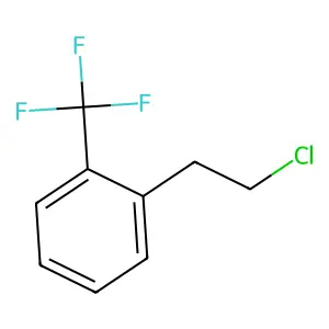 1-(2-Chloroethyl)-2-(trifluoromethyl)benzene structure