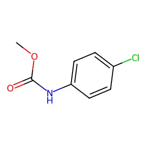 methyl N-(4-chlorophenyl)carbamate structure