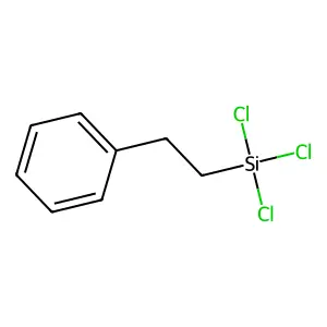 Phenethyltrichlorosilane structure