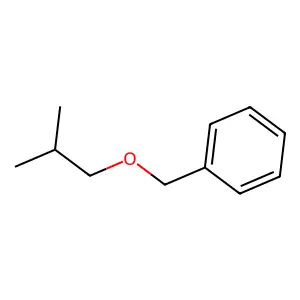 Benzene, ((2-methylpropoxy)methyl)- structure