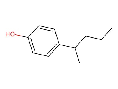 p-sec-Amylphenol structure